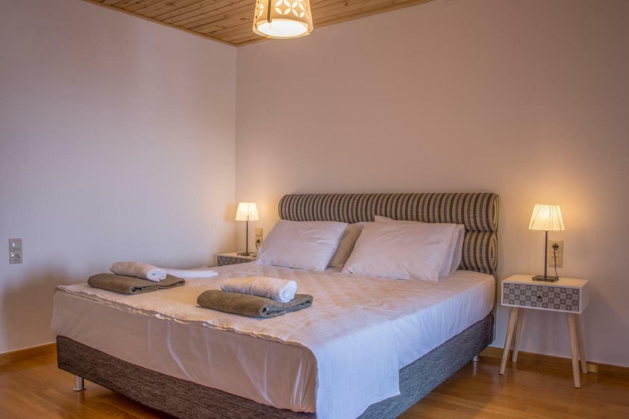 Anastasis Luxury Villa Andros With Heated Pool Sineti Экстерьер фото
