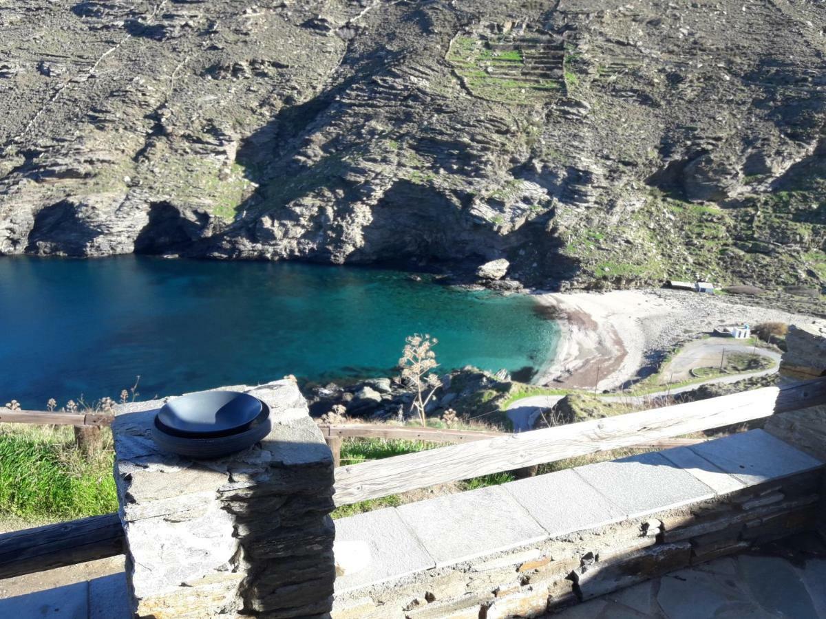 Anastasis Luxury Villa Andros With Heated Pool Sineti Экстерьер фото